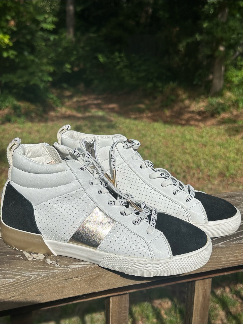 Vintage Havana High Top Sneakers
